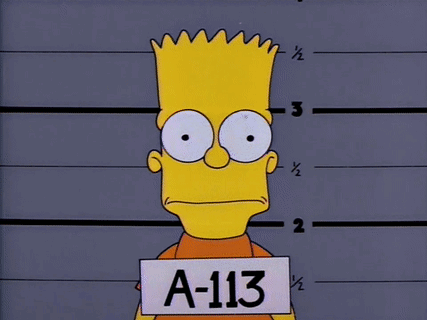 Do The Bartman Bart Simpson GIF - Do The Bartman Bart Simpson Mugshot GIFs