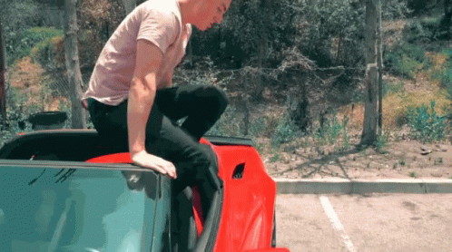 Hop Out The Whip GIF - Hop Out The Whip Danny Gonzalez GIFs