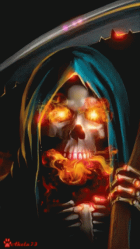 Skull Grim Reaper GIF - Skull Grim Reaper GIFs