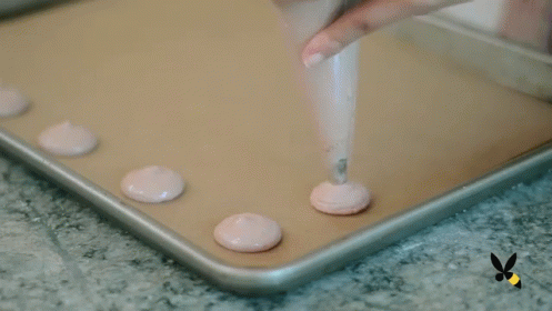 Making Macarons GIF - Macaron Cookie Dessert GIFs