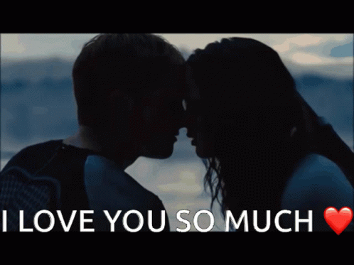 Hunger Games I Love You So Much GIF - Hunger Games I Love You So Much Kiss GIFs