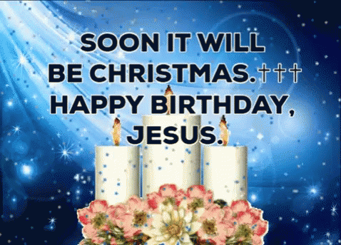 Jesus Bible GIF - Jesus Bible Soo It Will Be Christmass Happy Birthday Jesus GIFs