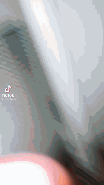 a tiktok video shows a person 's face