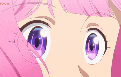 a close up of a girl 's eyes with the words fly.net visible in the corner
