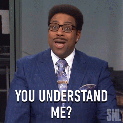 You Understand Me Michael Irvin GIF - You Understand Me Michael Irvin Saturday Night Live GIFs