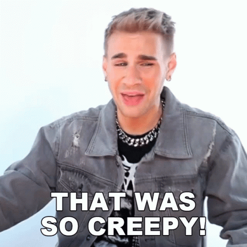 That Was So Creepy Brad Mondo GIF - That Was So Creepy Brad Mondo That Was Spooky GIFs