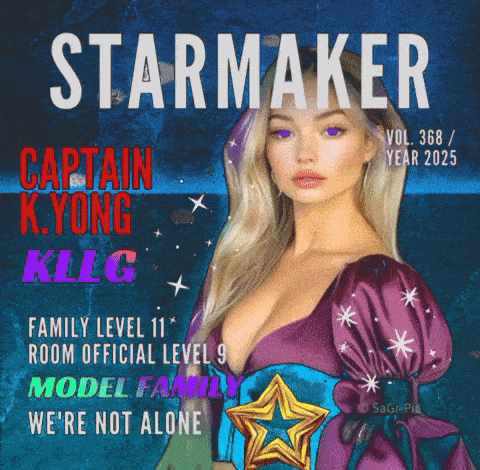 a poster for starmaker vol 368 / year 2025 featuring captain k.yong