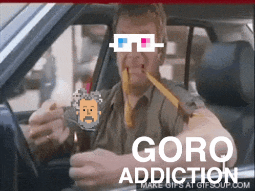 Goro Goromeme GIF - Goro Goromeme Addiction GIFs