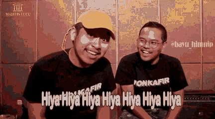 two men sitting next to each other with hiya hiya hiya hiya hiya hiya hiya hiya hiya hiya