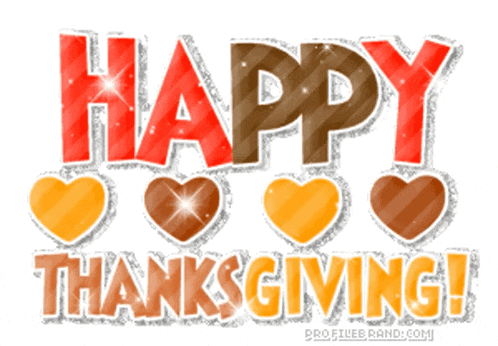 a graphic that says happy thanksgiving on it