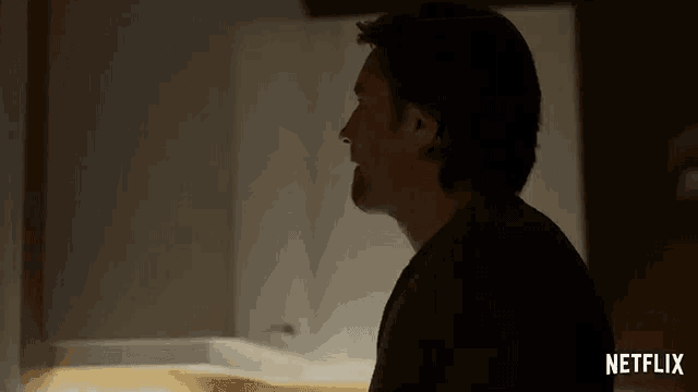 Nervous Martin Henderson GIF