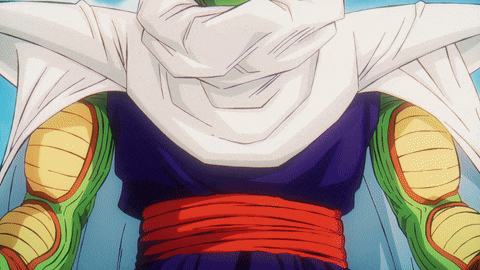 piccolo from dragon ball z has a white hood