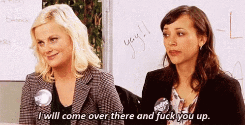 Fuck You Up I Will Come Over There And Fuck You Up GIF