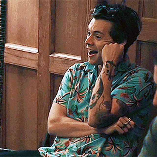 Harry Styles Wow GIF - Harry Styles Wow Surprise GIFs
