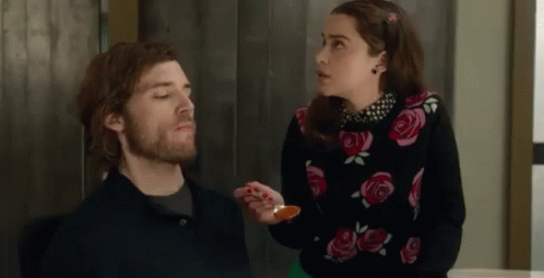 Oh!! I'M So Sorry! GIF - Me Before You Me Before You Movie Soup GIFs