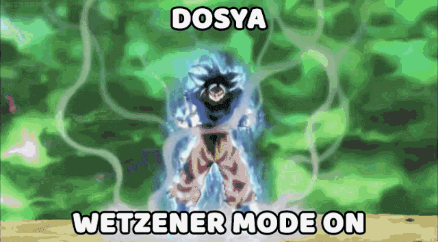 a cartoon of a person with the words dosya wetzener mode on written on it