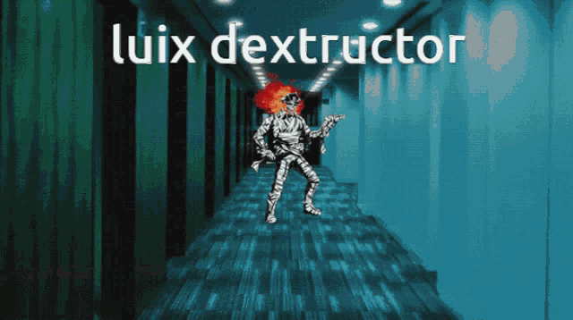 Luix Dextructor Inferno Cop GIF - Luix Dextructor Inferno Cop Backflip GIFs