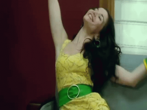 Natalia Oreiro Happy GIF - Natalia Oreiro Happy Hands Up GIFs