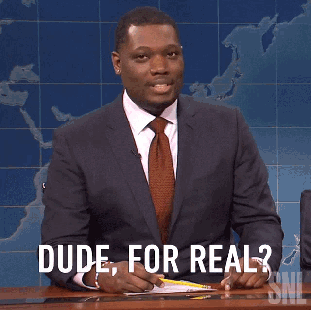 Dude For Real Michael Che GIF