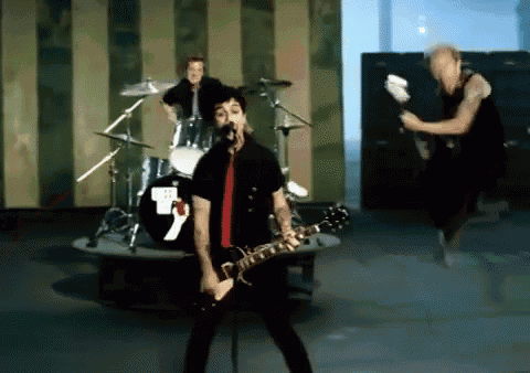 Green Day  GIF - Green Day American Idipt Guitar GIFs