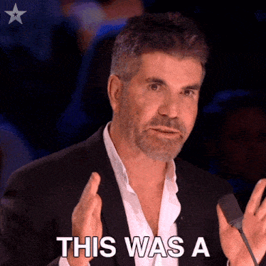 This Was A Gigantic Step-up Simon Cowell GIF - This Was A Gigantic Step-up Simon Cowell Britain'S Got Talent GIFs