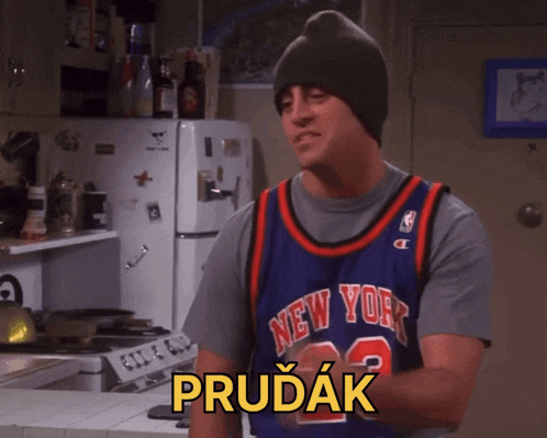 a man wearing a jersey that says new york 22