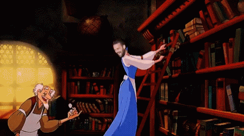 Belle Library GIF - Belle Library Ramsey GIFs