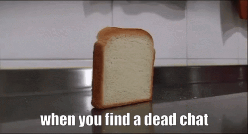 Toast Dead Chat GIF - Toast Dead Chat Toast Falling Over GIFs
