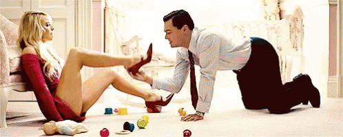 The Wolf Of Wall Street GIF - The Wolf Of Wall Street Nope Leonardo Dicaprio GIFs