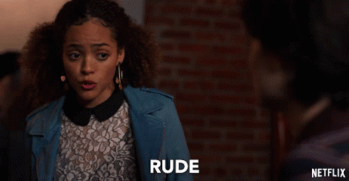 Rude Offended GIF - Rude Offended Thats Mean GIFs