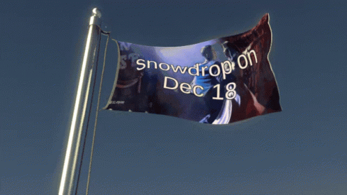 Snowdrop Snowdrop Flag GIF - Snowdrop Snowdrop Flag Snowdropflecha GIFs