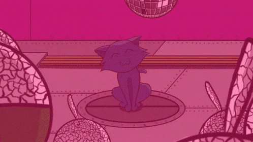 Hypnocat Space Party GIF - Hypnocat Space Party Shaking Cat GIFs