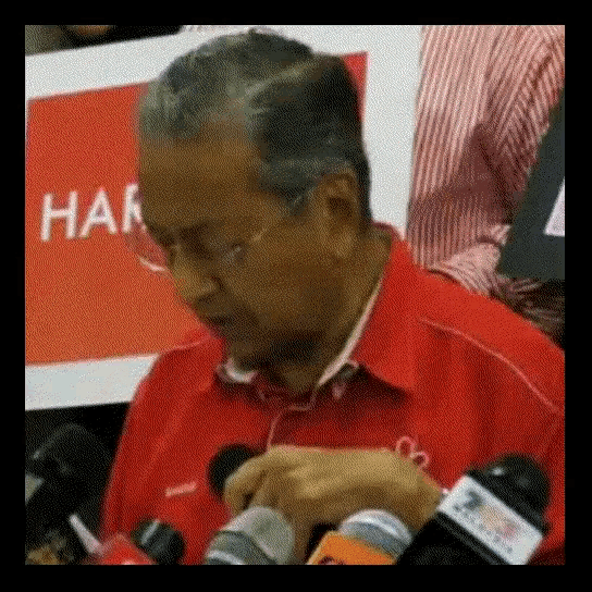 Mahathir Nyanyuk GIF - Mahathir Nyanyuk Kekalnajib GIFs