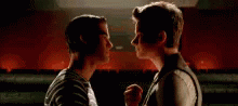 Glee Klaine GIF - Glee Klaine Kiss GIFs