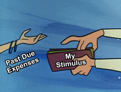 Past Due Expenses My Stimulus GIF - Past Due Expenses My Stimulus Wallet GIFs