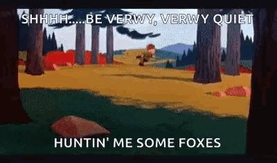 Hi Hunting Foxes GIF