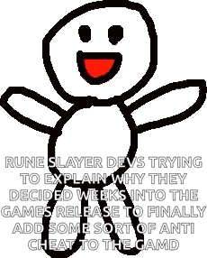 rune slayer devs trying to explain why they decided weeks into the games release