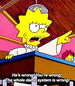 All Wrong GIF - Lisa Simpson The Simpsons Wrong GIFs