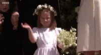 Princess Charlotte Waving GIF - Princess Charlotte Waving Royal Wedding GIFs