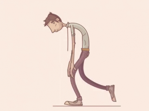 Tired Exhausted GIF - Tired Exhausted Walking GIFs