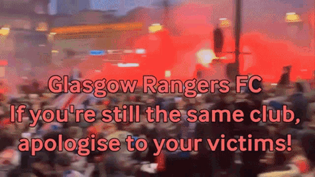 Glasgow Rangers Rangers Fans GIF - Glasgow Rangers Rangers Fans Rangers GIFs