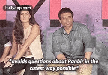 Avoids Questions About Ranbir în Thecutest Way Possible.Gif GIF - Avoids Questions About Ranbir în Thecutest Way Possible Katrina Kaif Bollywood GIFs