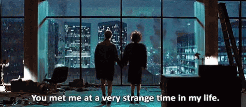 Fight Club You Met Me At A Very Strange Time In My Life GIF - Fight Club You Met Me At A Very Strange Time In My Life GIFs