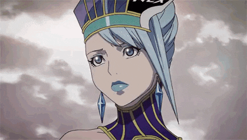 a close up of a cartoon character wearing a crown .