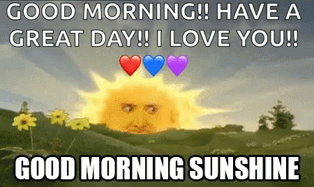 Good Morning Sunshine Nic Cage GIF - Good Morning Sunshine Nic Cage GIFs