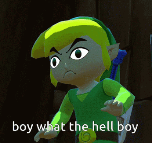 Link What GIF - Link What Wind Waker Link GIFs