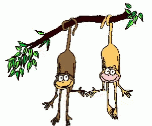 Monkeys Hanging Around GIF - Monkeys Hanging Around Holding Hands GIFs