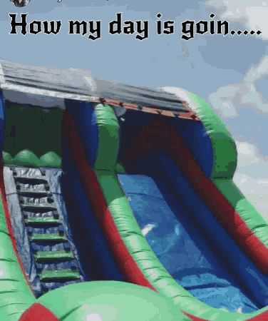 How My Day Is Going Slide GIF - How My Day Is Going Slide Bad Day GIFs