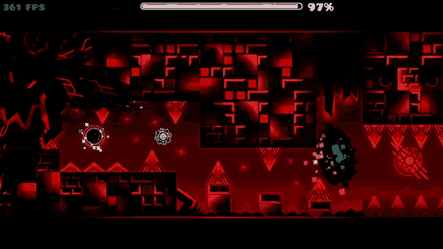 a video game called blood lust is being played on 219 fps
