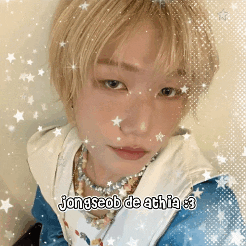 a picture of a person with the name jongseob de athia written on it